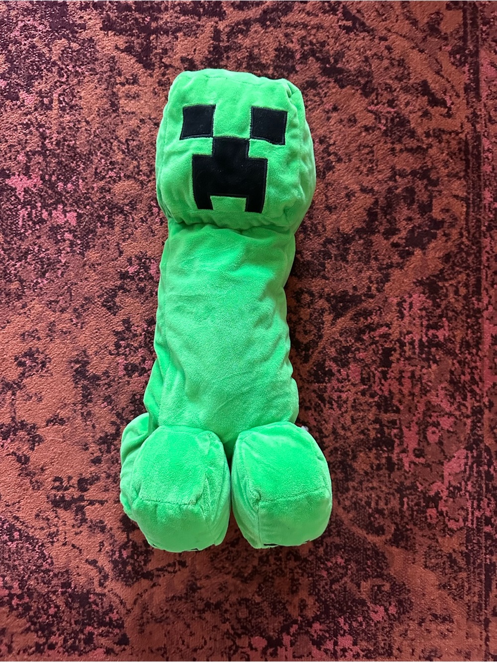 Minecraft Creeper Green Plush 19” Official Plushie Mattel Mojang Toy Pillow